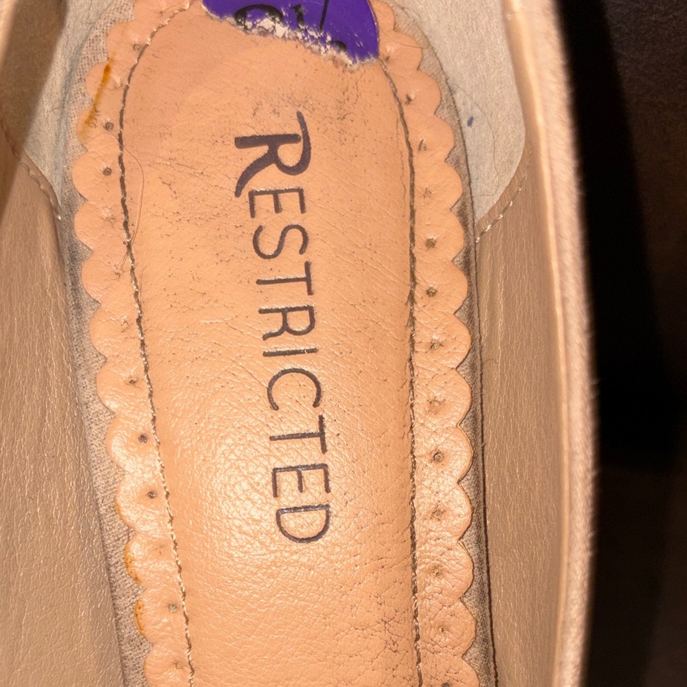 Restricted Floral Embroidered Heels - Picture 2 of 12
